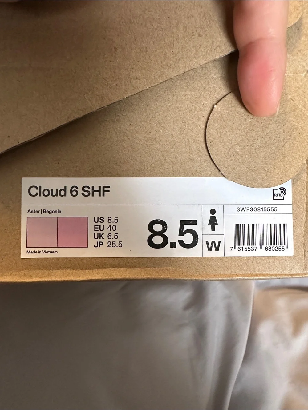 On x Sky High Farm Goods Cloud 6 Sneaker (Women) - Picture 7 of 7